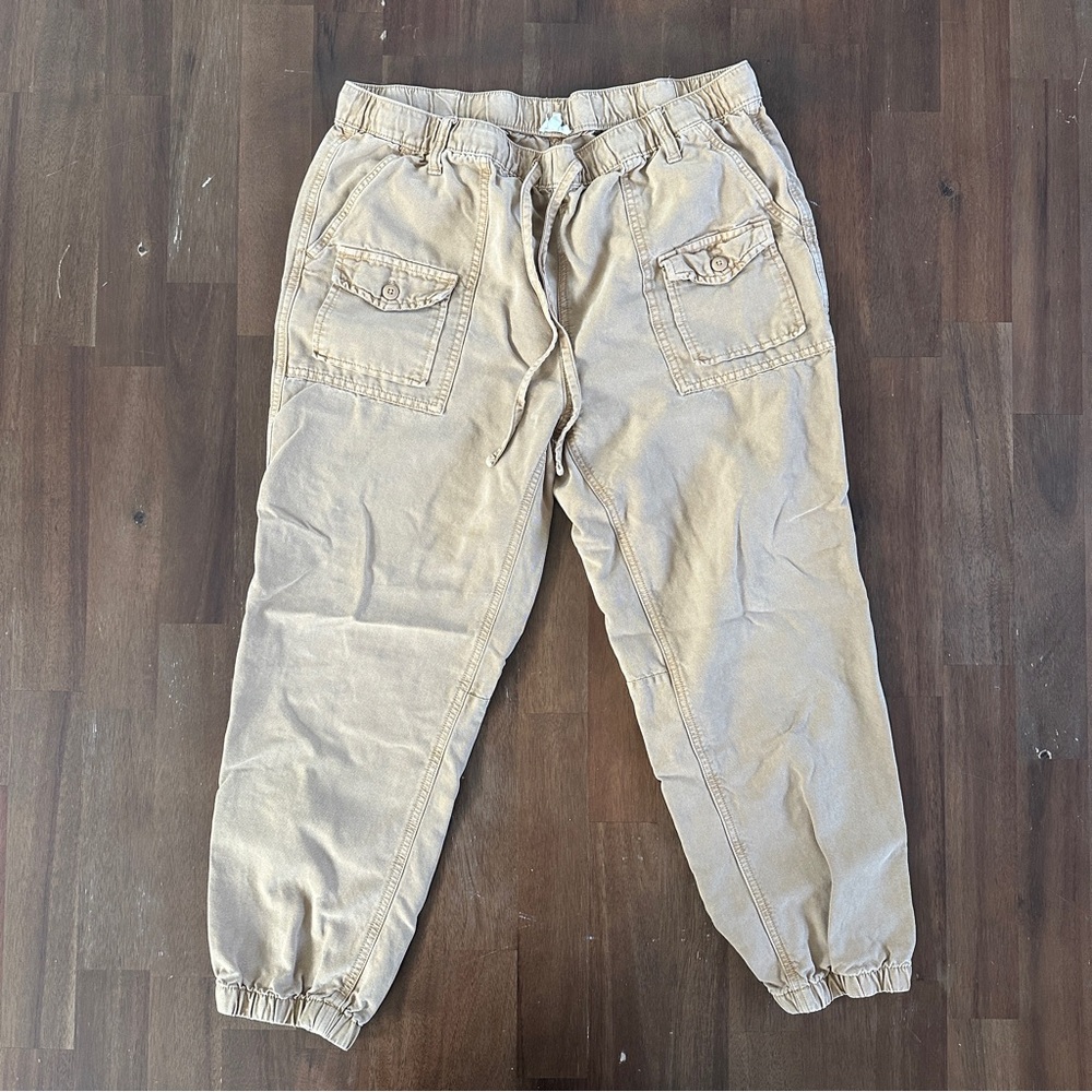 Aerie Tan Track Pants